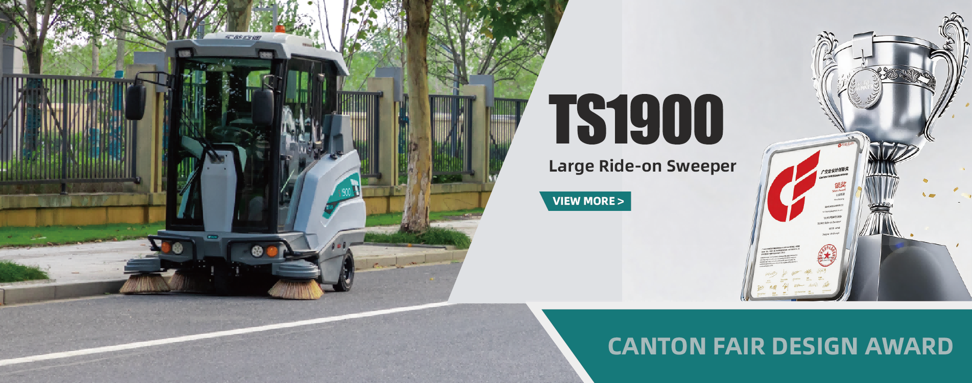 Ride-on Floor Sweeper Machine TS1900