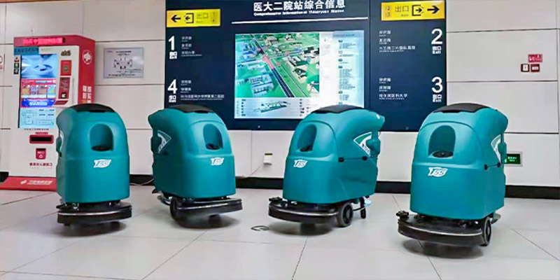 TVX-scrubber wordt gebruikt in het metrostation Harbin